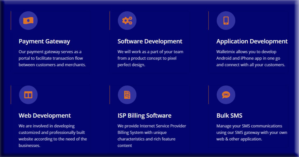 Walletmix software development company Services